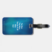 サメにはもっと大きなコートの漫画がおもしろい必要 ラゲッジタグ (裏面横)