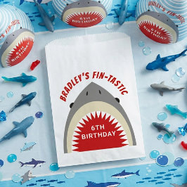 サメに咬まれた 誕生日パーティー なん歳でも フェイバーバッグ