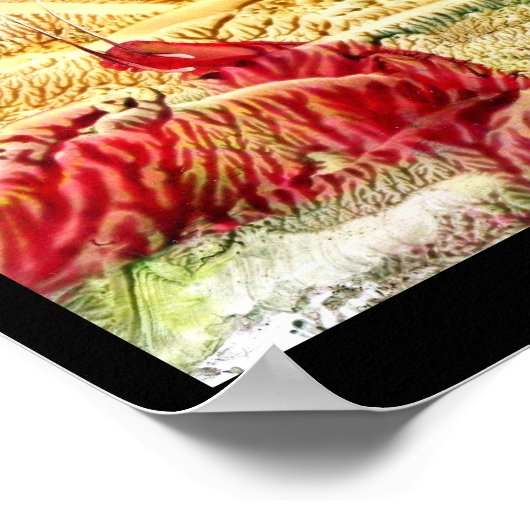 サメに襲われた海 ポスター (角)