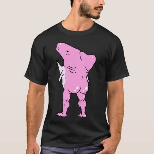 サメのお尻 Tシャツ (正面)
