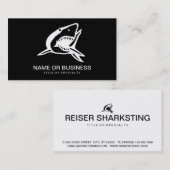 サメのアイコン 名刺 (正面/裏面)