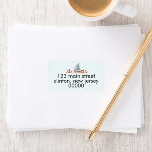 サメのアドレス ラベル (インサイチュ)