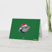 サメのクリスマスカード シーズンカード (裏面)