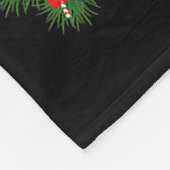 サメのクリスマスツリーサメ愛好家ギフト フリースブランケット (角)