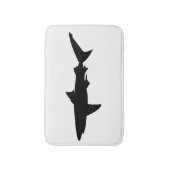 サメのシルエット バスマット (正面縦)