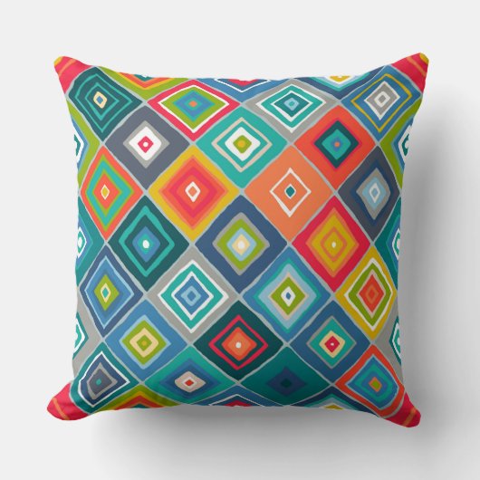 サメのダイヤモンド クッション (正面)