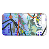 サメのデジタルイラストレーション Case-Mate iPhoneケース (裏面(横))