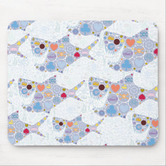 サメのネズミ マウスパッド