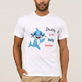 サメのパパ Tシャツ (正面)
