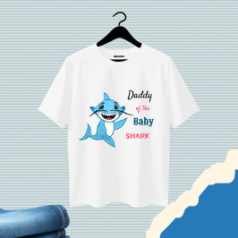 サメのパパ Tシャツ