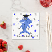 サメのパーティー スタンダードカクテルナプキン (インサイチュ)