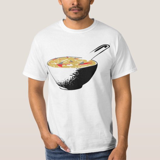 サメのヒレのスープ Tシャツ (正面)