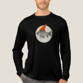 サメのヒレを持つ金魚 トライブレンドTシャツ (正面)