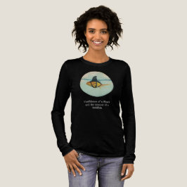 サメのヒレを持つ金魚 トライブレンドTシャツ