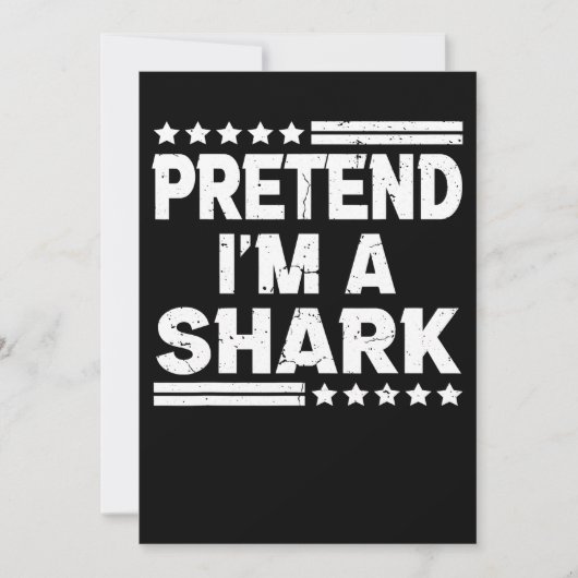 サメのヴィンテージ セーブザデート (正面)