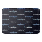 サメの侵入パターン バスマット (正面)