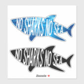 サメの保護 シール (シート)