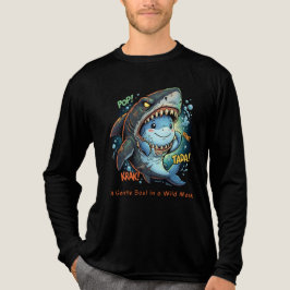 サメの優しい心 トライブレンドTシャツ