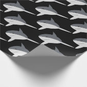 サメの包み ラッピングペーパー (角)