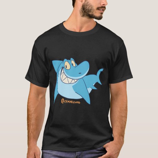 サメの友達 Tシャツ (正面)