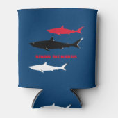 サメの名は青 缶クーラー (正面)