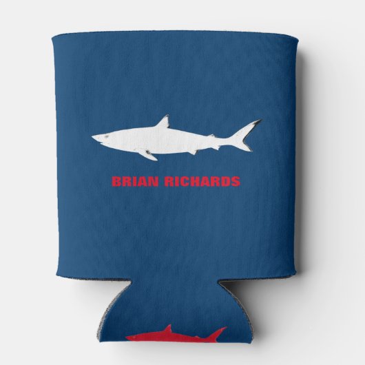 サメの名は青 缶クーラー (裏面)