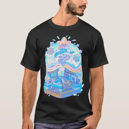 サメの夢 Tシャツ (正面)