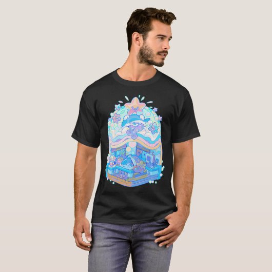 サメの夢 Tシャツ (正面フル)