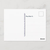 サメの子供の誕生日 ポストカード (裏面)