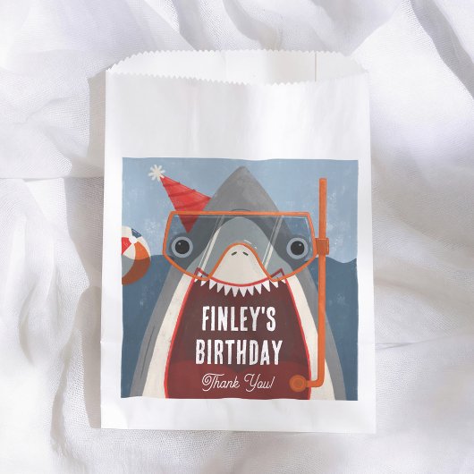 サメの少年 誕生日会 サンクスギフト フェイバーバッグ