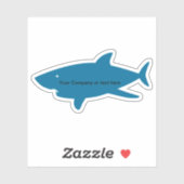 サメの形 シール (シート)