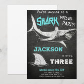 サメの招待状 招待状 (正面/裏面)