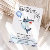 サメの招待、ANY AGE、Jawsome誕生日 招待状