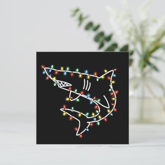 サメの木 クリスマス Xmas ペット 動物 サメ好き (スタンド正面)