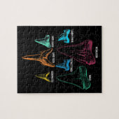 サメの歯の狩り-サメの贈熱狂するり物 ジグソーパズル (横)