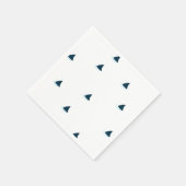 サメの注意！ナプキン スタンダードカクテルナプキン (角)