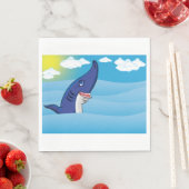 サメの海 スタンダードランチョンナプキン (インサイチュ)