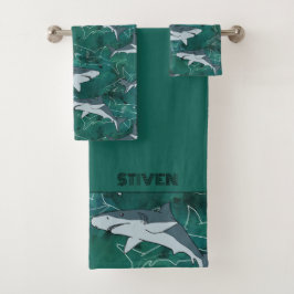サメの海。 バスタオルセット
