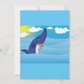 サメの海 招待状 (正面)