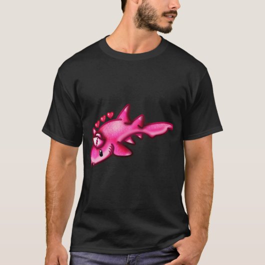 サメの看護師 Tシャツ (正面)