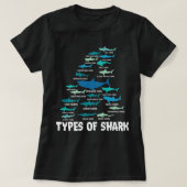 サメの種類メガロドン白素晴らしナースサメ Tシャツ (デザイン正面)