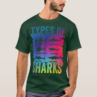 サメの種類 Tシャツ