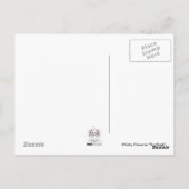 サメの衣装を着たネズミのハロウィーンクリジン ポストカード (裏面)