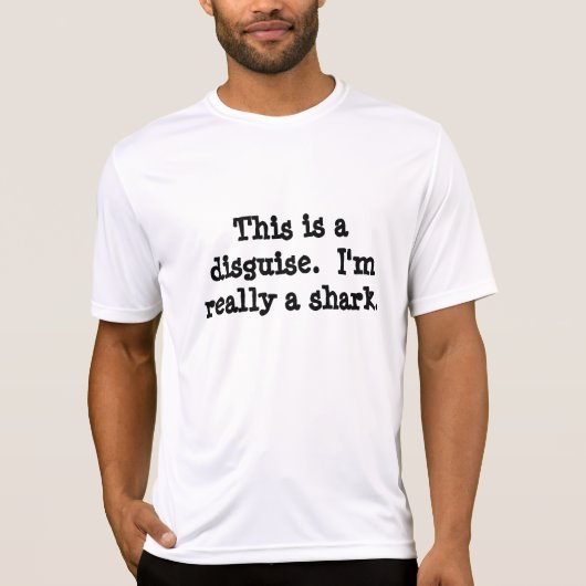 サメの衣装 Tシャツ (正面)