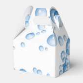 サメの誕生日パーティーのお願い箱だ フェイバーボックス (裏面サイド)