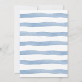 サメの誕生日パーティー 招待状 (裏面)