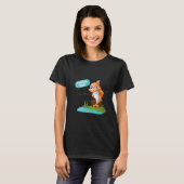 サメの釣り時間 Tシャツ (正面フル)