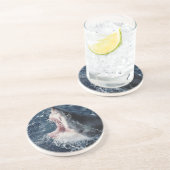 サメの高揚口が開いている コースター (側面)