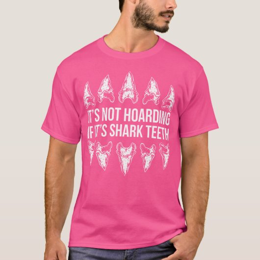 サメの魚もしの歯を持っていない Tシャツ (正面)