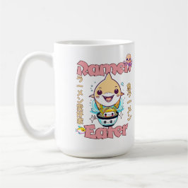 サメの魚ラーメン食べ物 – アジアの食べ物愛好家！ コーヒーマグカップ